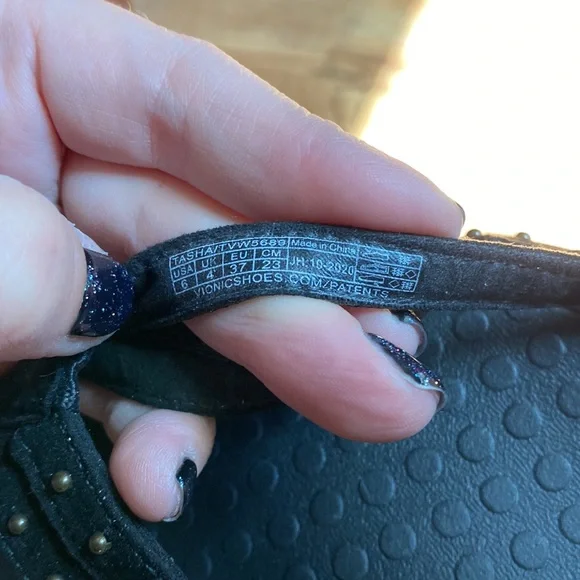 Vionic Tasha Flip Flops Sandals Black - Picture 6 of 6